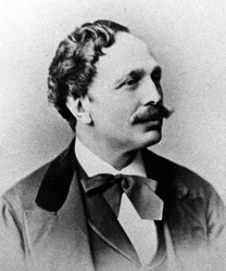 Carte-de-visite van Marius Petipa, c.1860s-70s bw foto